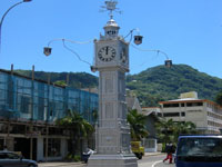Victoria\'s centrally located clock tower
