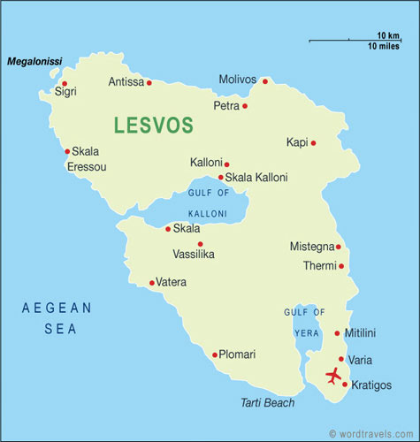 Greece map.
