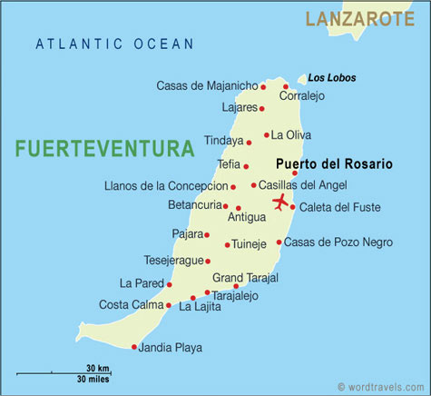 Spain map.