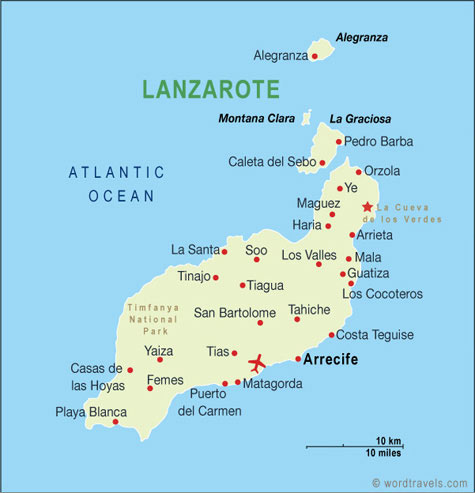 Spain map.