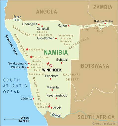 Namibia+country