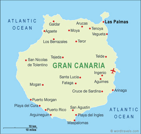 Spain map.