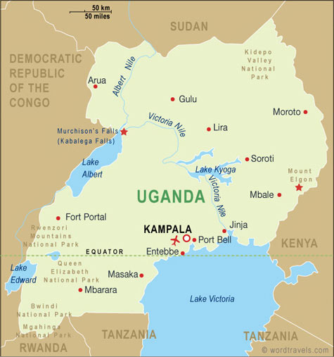 UGANDA Map, UGANDA Maps and Travel Guides