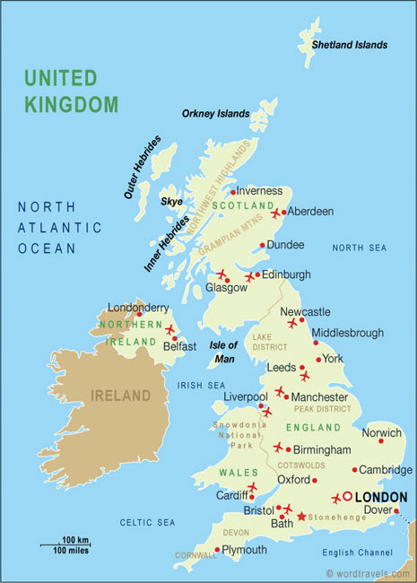 Map United Kingdom