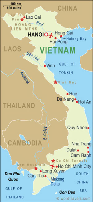 Map Vietnam