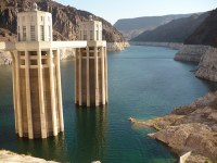 Lake Mead and Hoover Dam photo