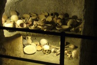 Reconstructed tomb