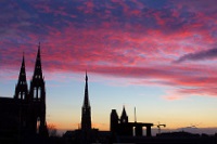 Rouen skyline