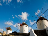 Mykonos Windmills photo