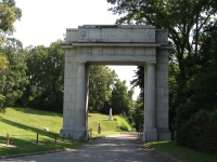 Memorial Arch at Vicksburg National Military
Park