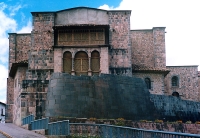 Coricancha Inca Ruins photo