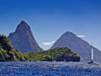 The Pitons photo